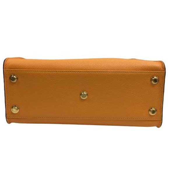 Louis Vuitton On My Side Monogram Canvas Shoulder Bag Orange Beige - Picture 13 of 14